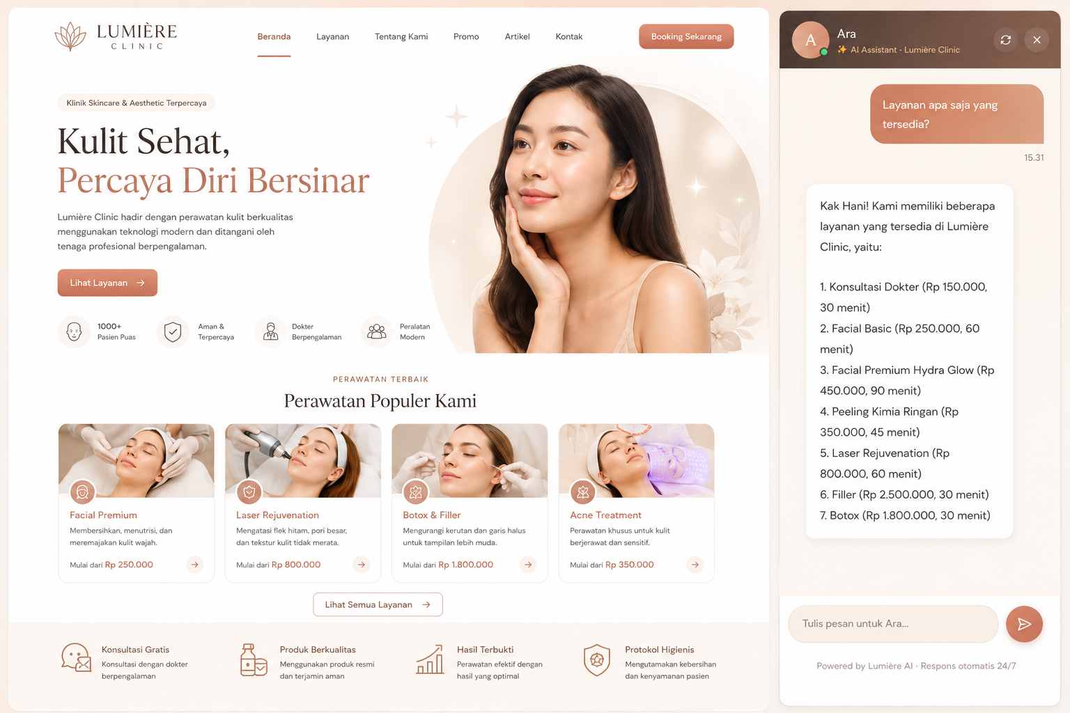 AI Chatbot Lead System